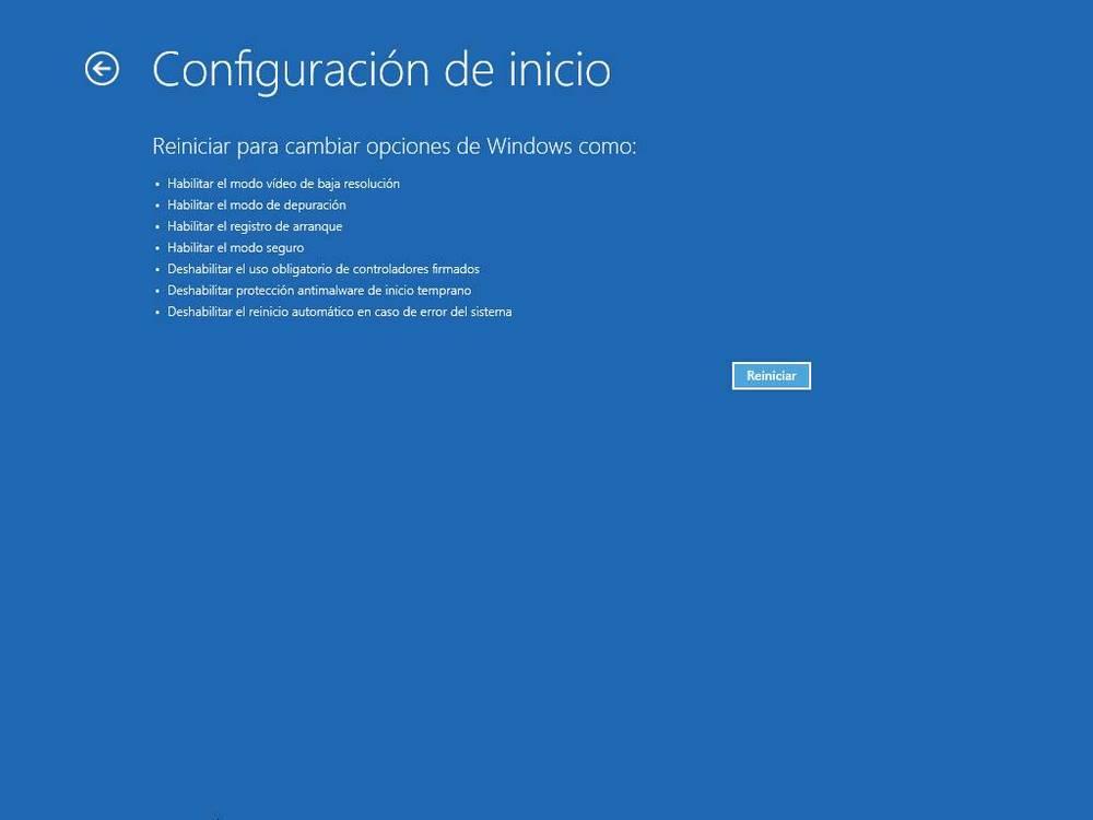 Configurar inicio de Windows 10