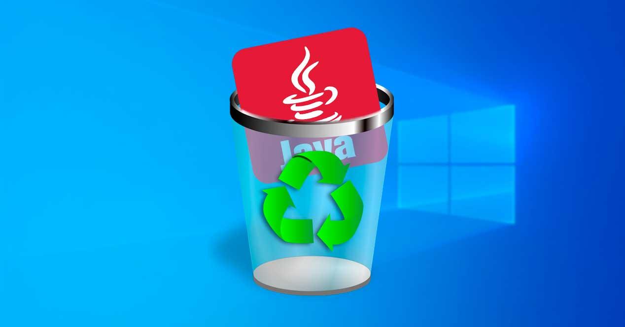 Установить, обновить или удалить Java в Windows 10