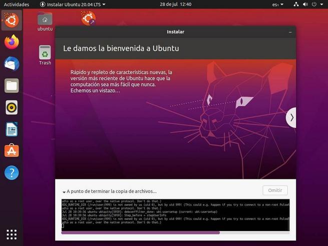 Instalar Ubuntu - Instalando 2