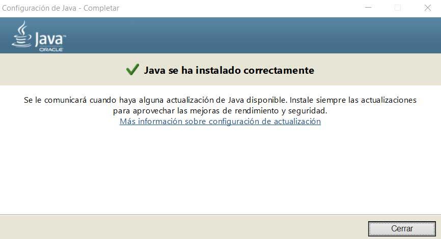 Java Instalado