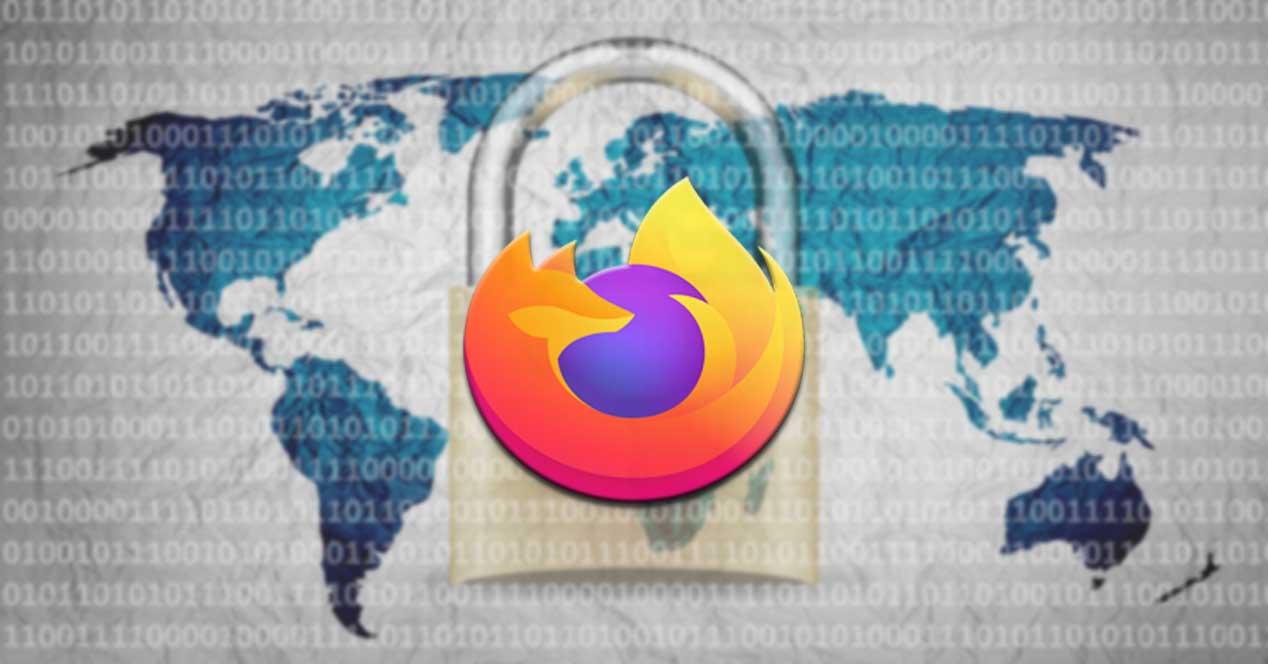 Privacidad en Firefox