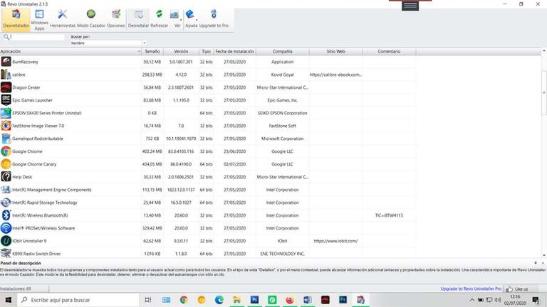 Programa Revo Los mejores programas para desinstalar aplicaciones en Windows