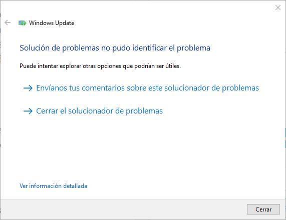 Solucionar problemas Windows Update 2