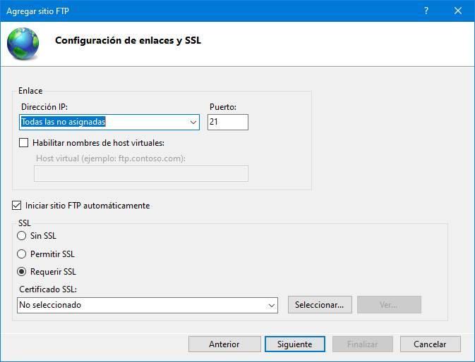Añadir FTP til Windows 10 - 7