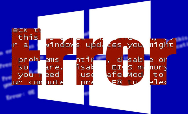 Error crítico W10