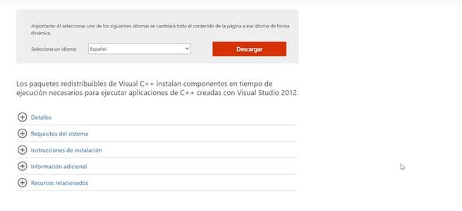Visual C++ 2012 descargar
