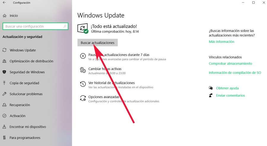 Windows Update programas