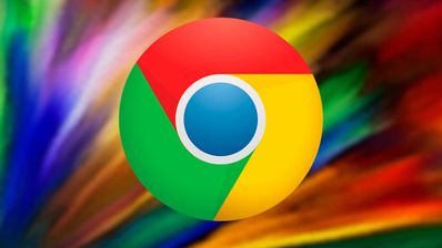 Chrome colores abstracto