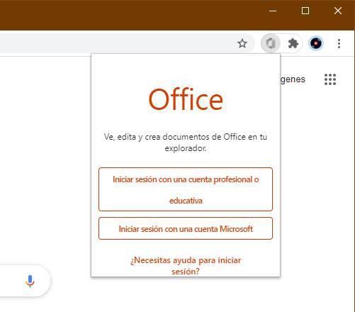 Usar Office gratis desde Google Chrome sin instalarlo en Windows