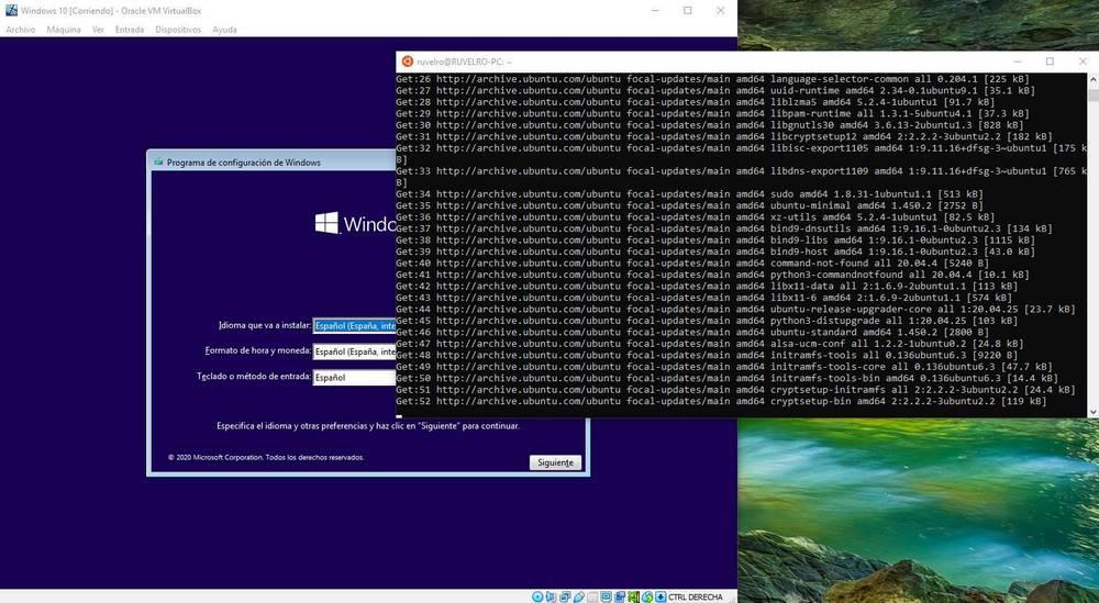 WSL + ВМ Windows 10