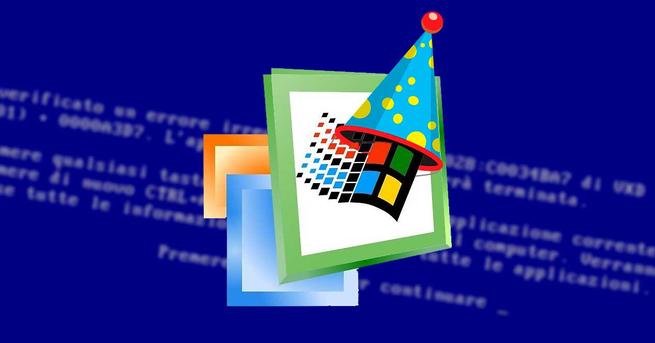 Windows ME cumpleaños
