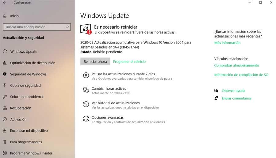 Windows Update parches