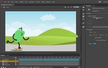 Adobe 2D Animation Software
