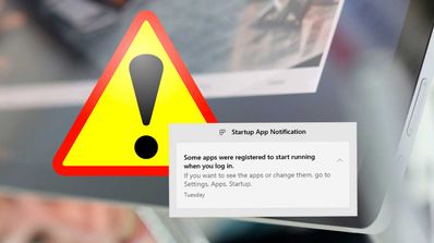 Aviso app segundo plano Windows 10