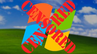 Censura Microsoft Windows XP