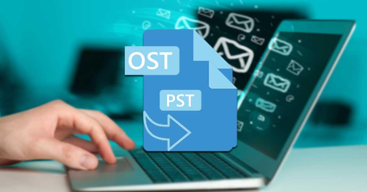 Diferencias entre los archivos de datos OST y PST de Outlook
