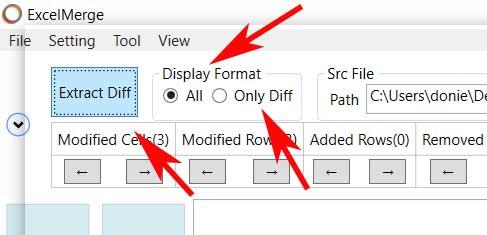 Display format Excel