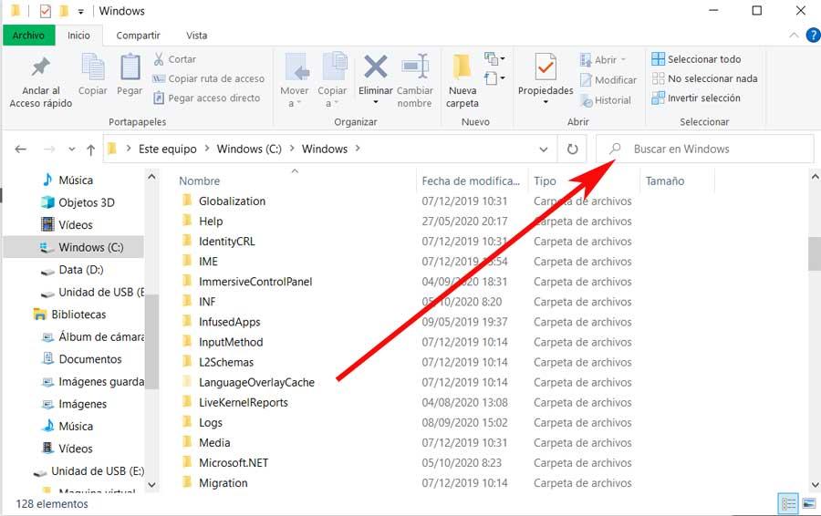 bádminton revolución Enemistarse Cómo buscar archivos y carpetas en Windows
