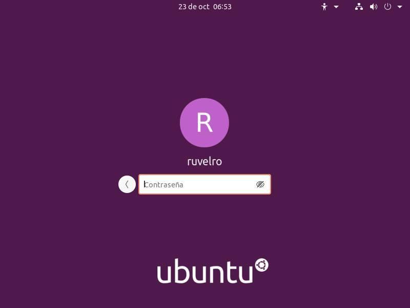 Login Ubuntu