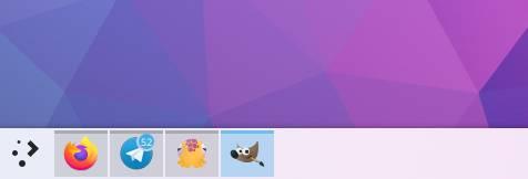KDE Plasma 5.20 - Iconos barra tareas