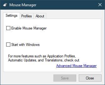 Mouse Manager - 1
