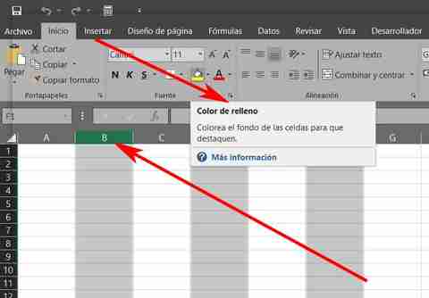 Cómo las filas y columnas alternas en las hojas de Excel