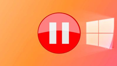 Pause Windows 10