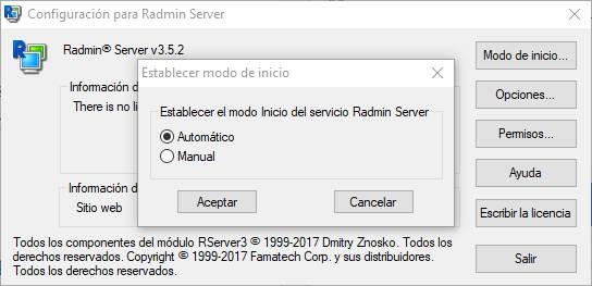 Radmin Server - Configurar 2