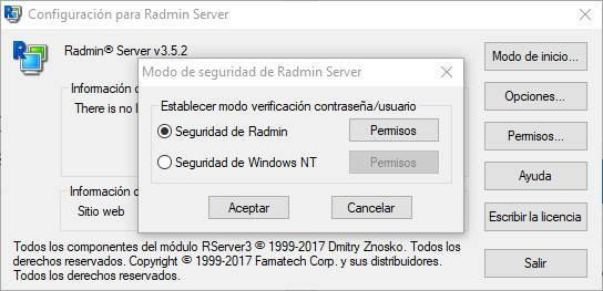 Radmin Server - Configurar 4