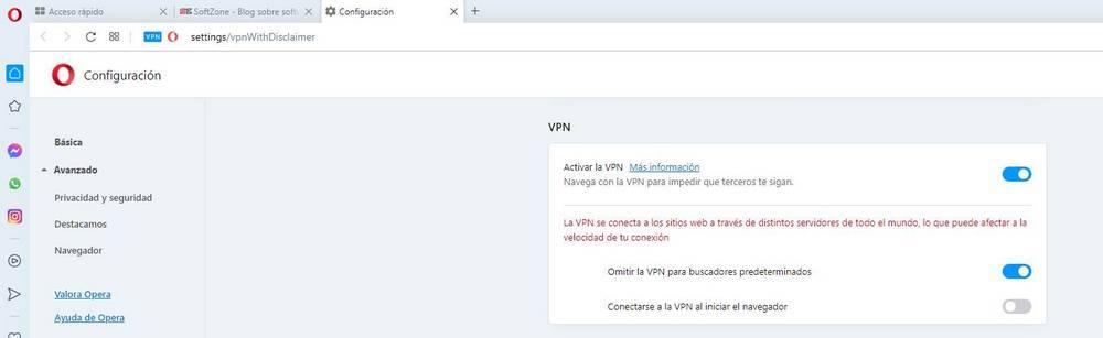 VPN Opera