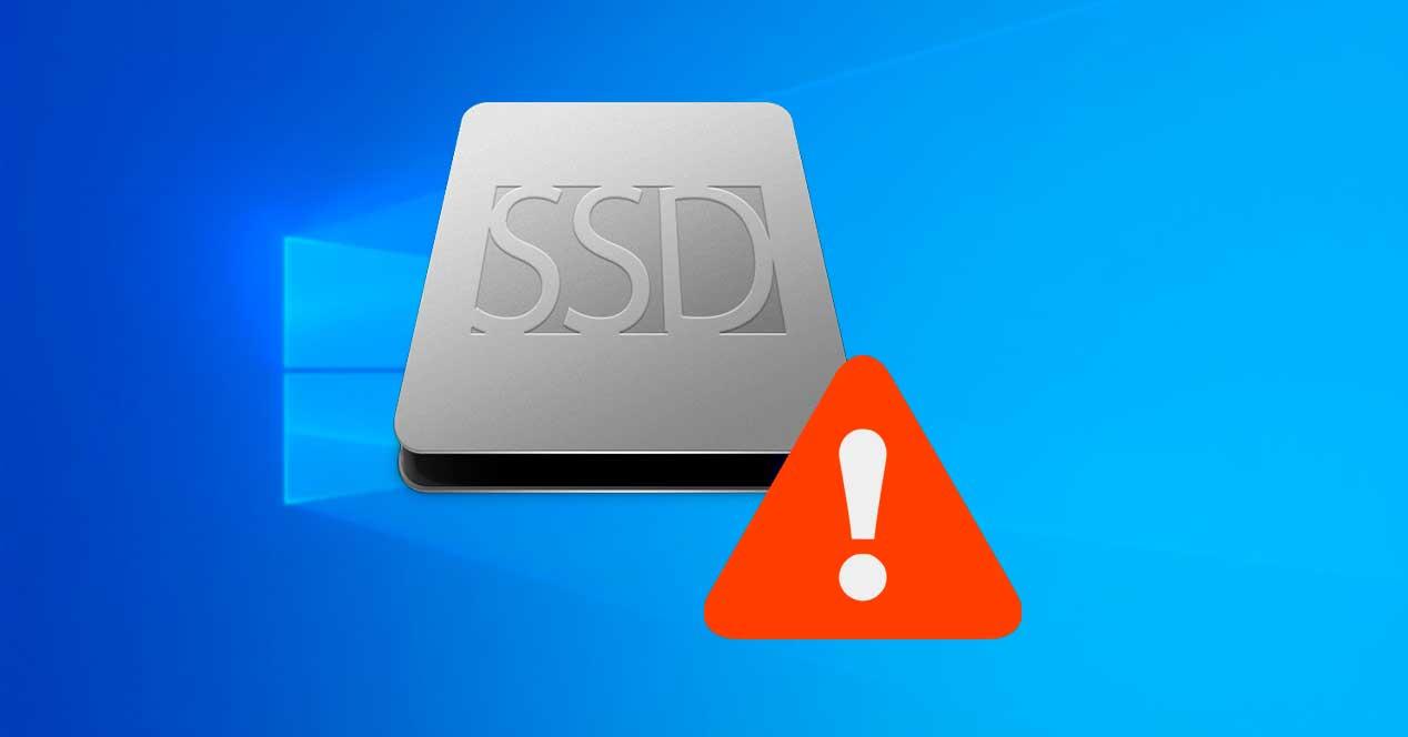 Error SSD Windows 10