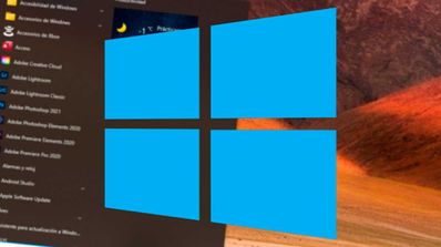 Estructura menú Inicio W10