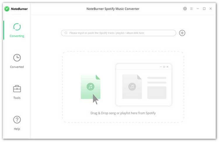 Музыкальный конвертер NoteBurner Spotify