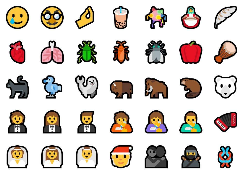 Nuevos emojis build 21227 W10