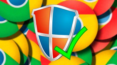 Chrome escudo antivirus ok