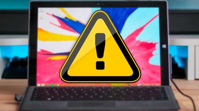 Error warning Windows