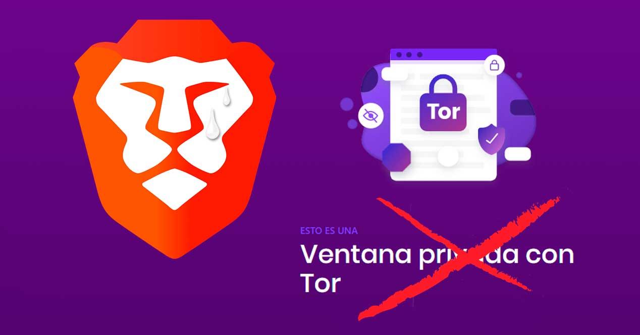 Brave fallo privacidad Tor