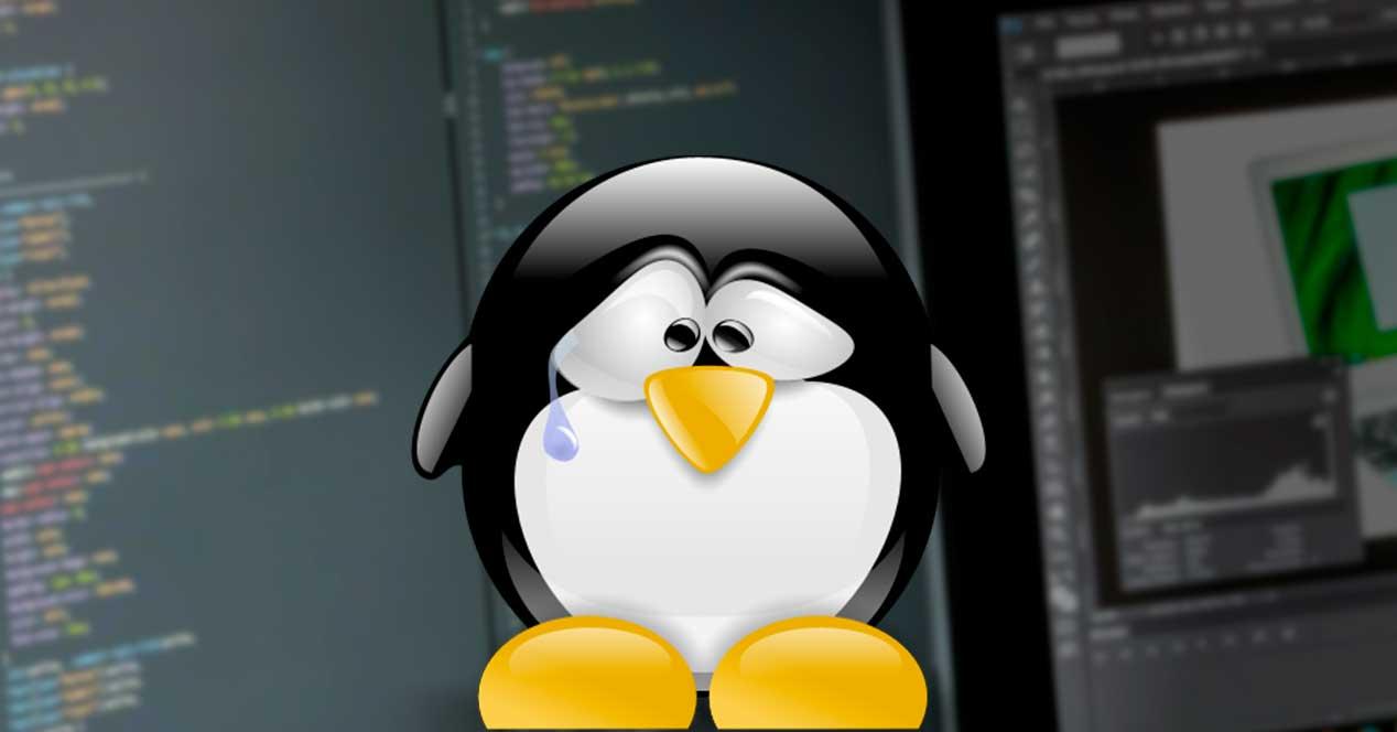 Linux PC triste