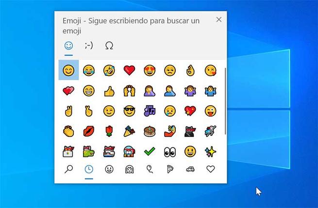 Panel emoji
