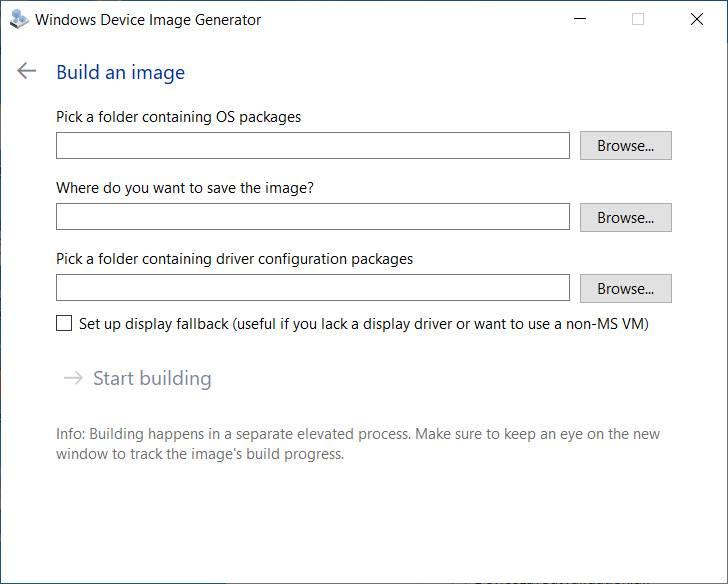 Windows 10X - Device Image Generator 4
