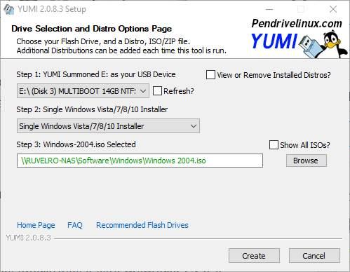 YUMI - Crear USB multiboot 7