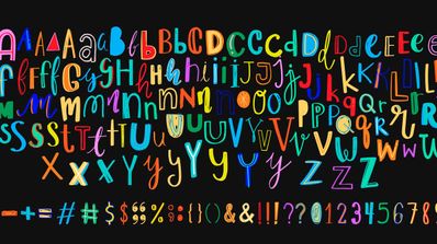 fuentes letras