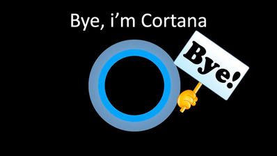 Adiós Cortana
