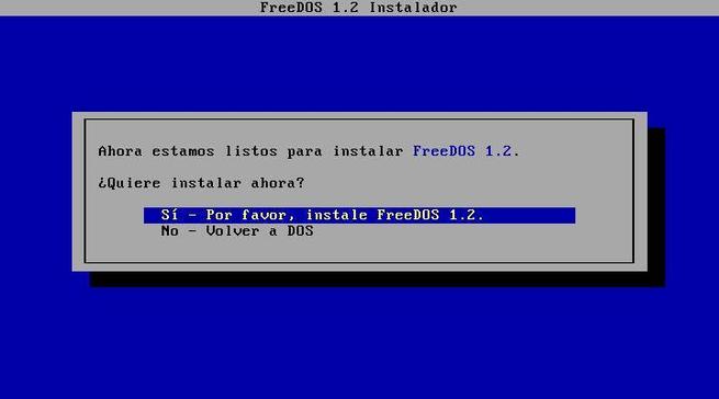 Installieren Sie FreeDOS - 12