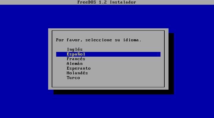 Instalar FreeDOS - 3