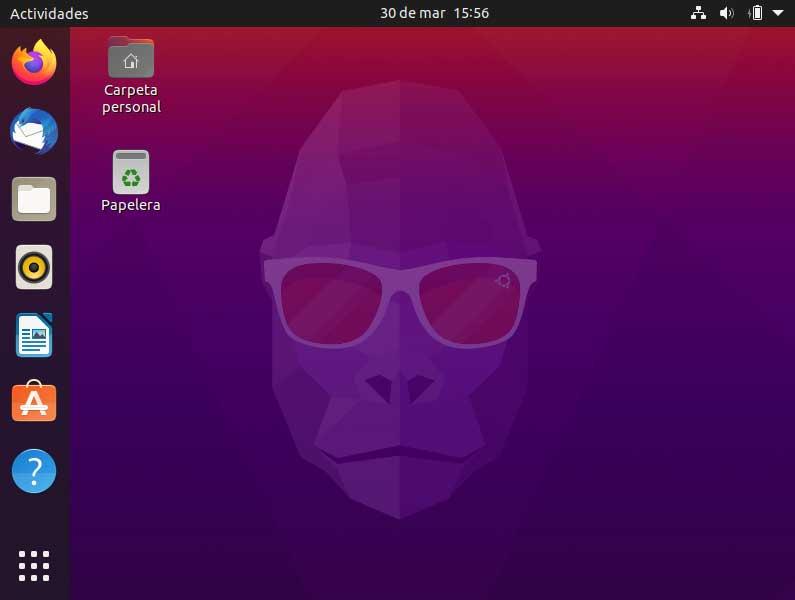 Interfaz Ubuntu