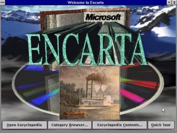 Microsoft Encarta 1.0