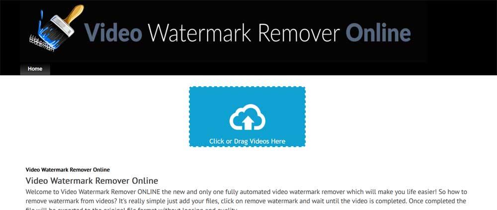 Video Watermark Remover Online marcas de agua