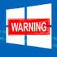Warning Windows 10 BSOD