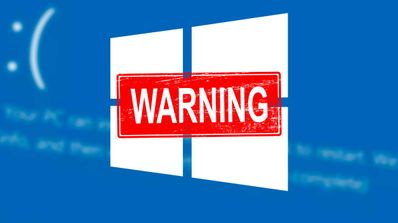 Warning Windows 10 BSOD